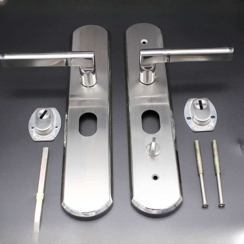 Khoá cửa chống trộm bằng inox hiện đại RXL-07 3