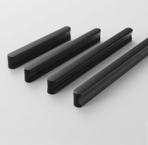 Tay nắm tủ hợp kim nhôm sang trọng màu đen LDS6826B