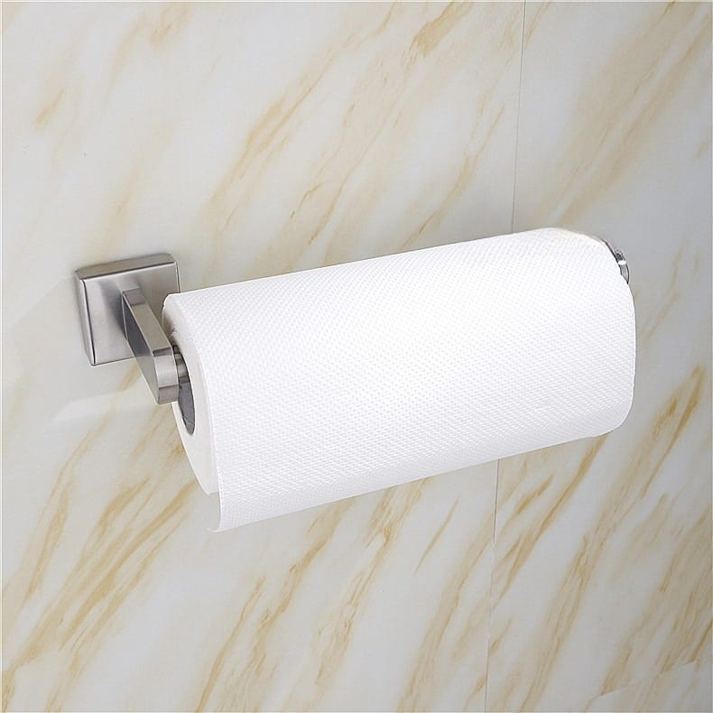 Móc treo giấy vệ sinh inox dán tường AK55-A 9