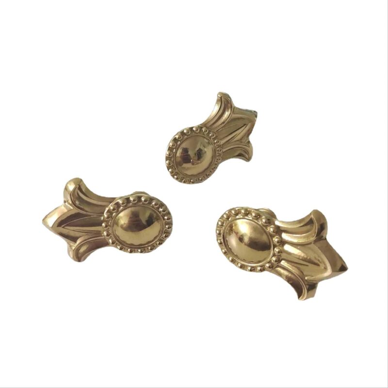 Tay nắm tủ đồng thau biểu tượng huy hiệu SBD5084 5