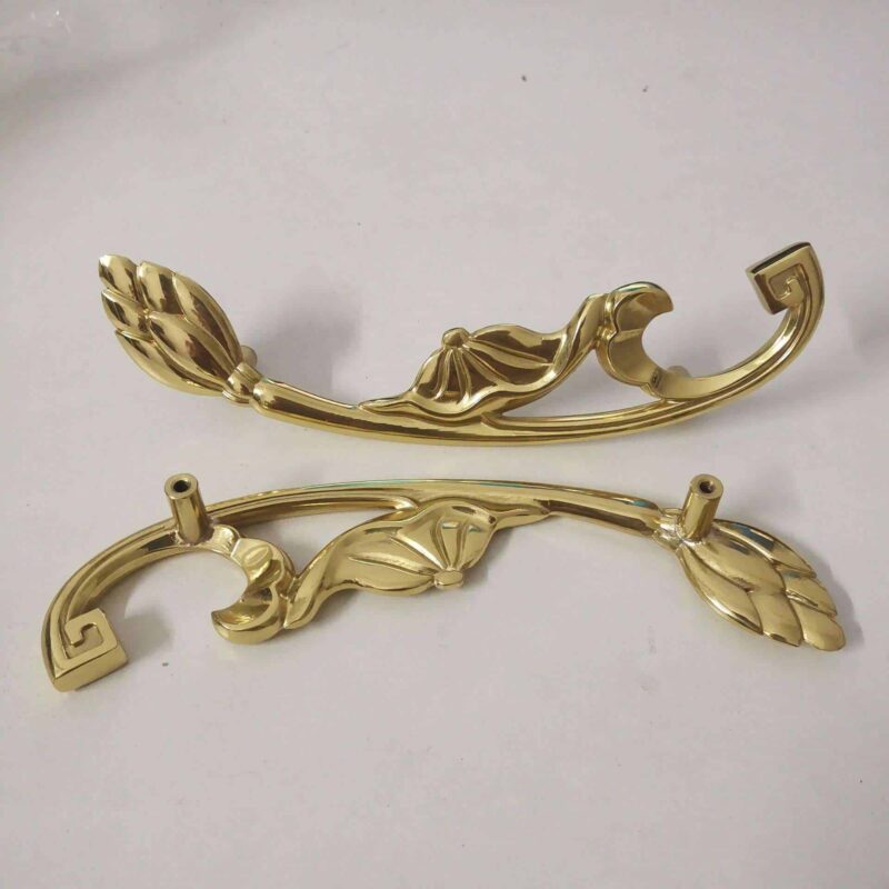 Tay nắm tủ đồng thau búp sen tinh khôi SBD8589 7