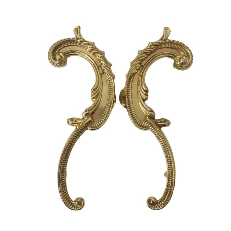 Tay nắm tủ đồng thau cá ngựa cách điệu SBD5312 4