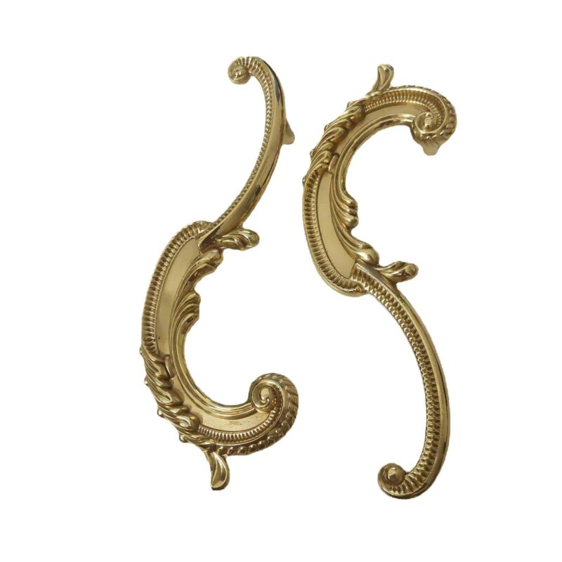 Tay nắm tủ đồng thau cá ngựa cách điệu SBD5312 6