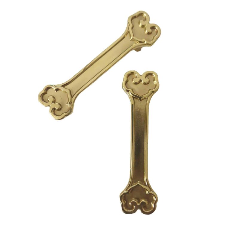 Tay nắm tủ đồng thau cái xương lãng mạn SBD0297 5