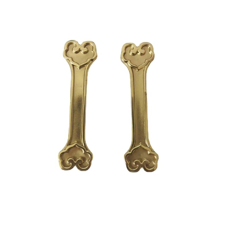 Tay nắm tủ đồng thau cái xương lãng mạn SBD0297 3