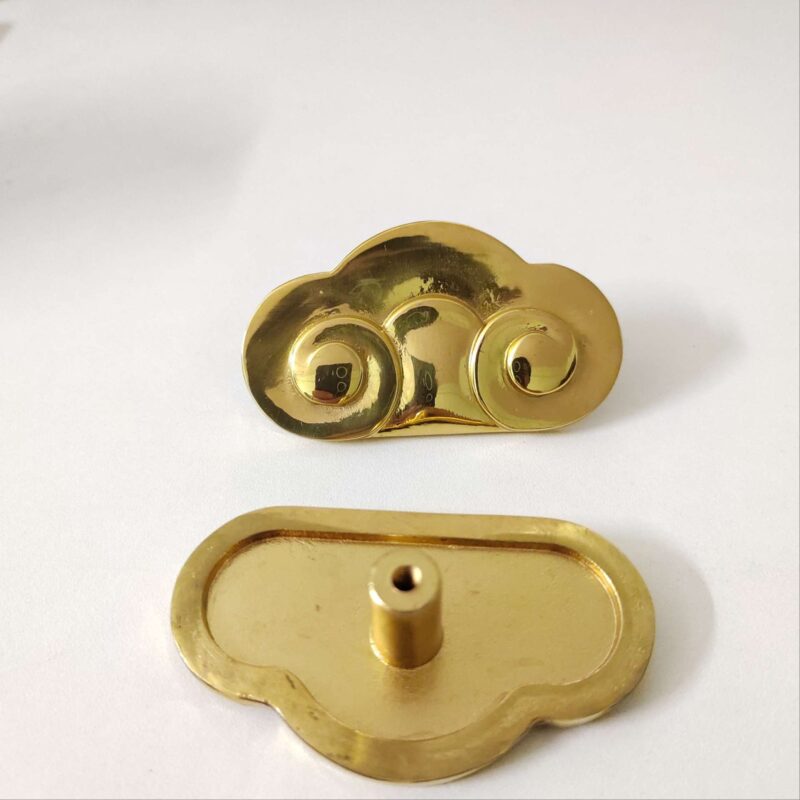 Tay nắm tủ đồng thau đám mây tốt lành SBD3525 7