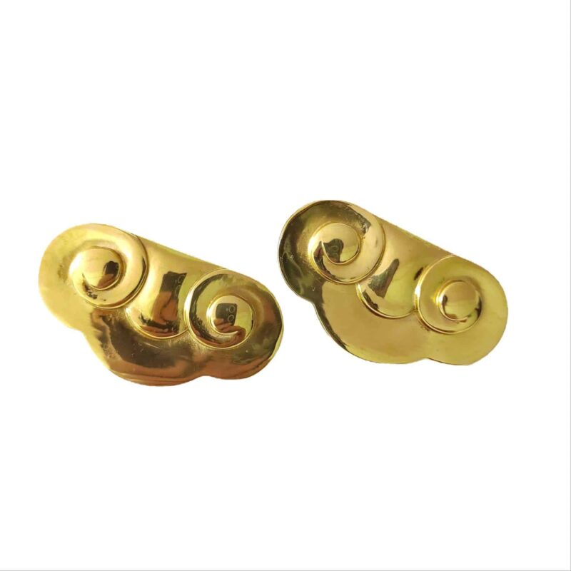 Tay nắm tủ đồng thau đám mây tốt lành SBD3525 3