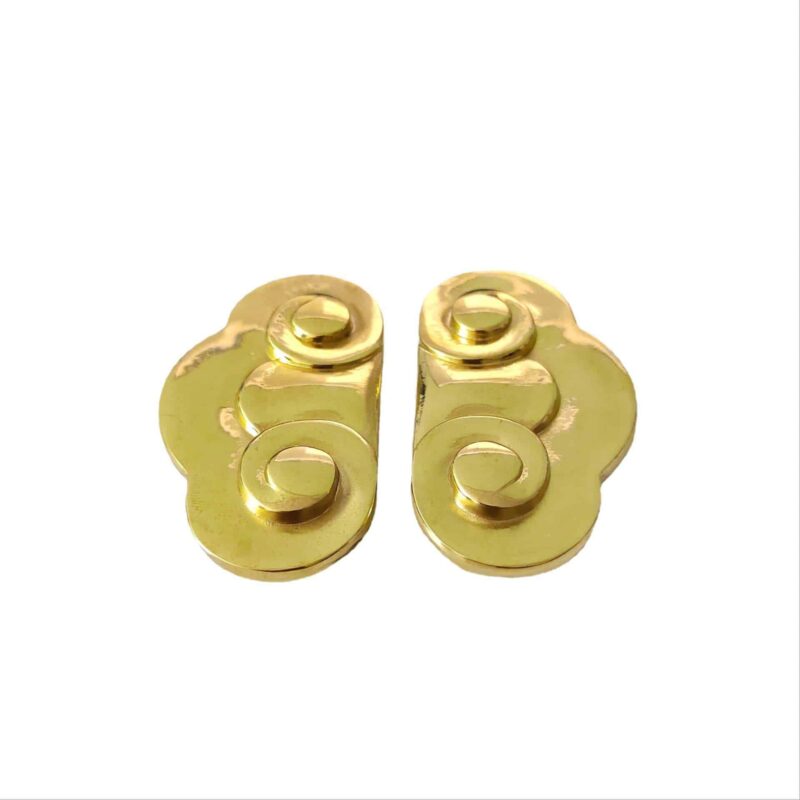 Tay nắm tủ đồng thau đám mây tốt lành SBD3525 4