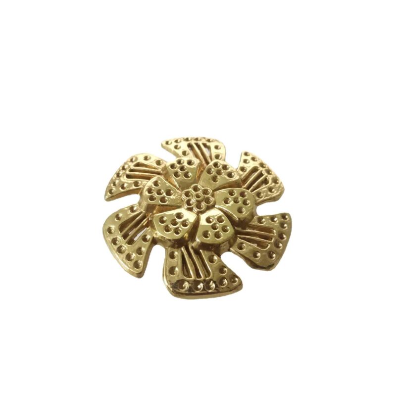 Tay nắm tủ đồng thau hoa mận cơ khí SBD3229 2
