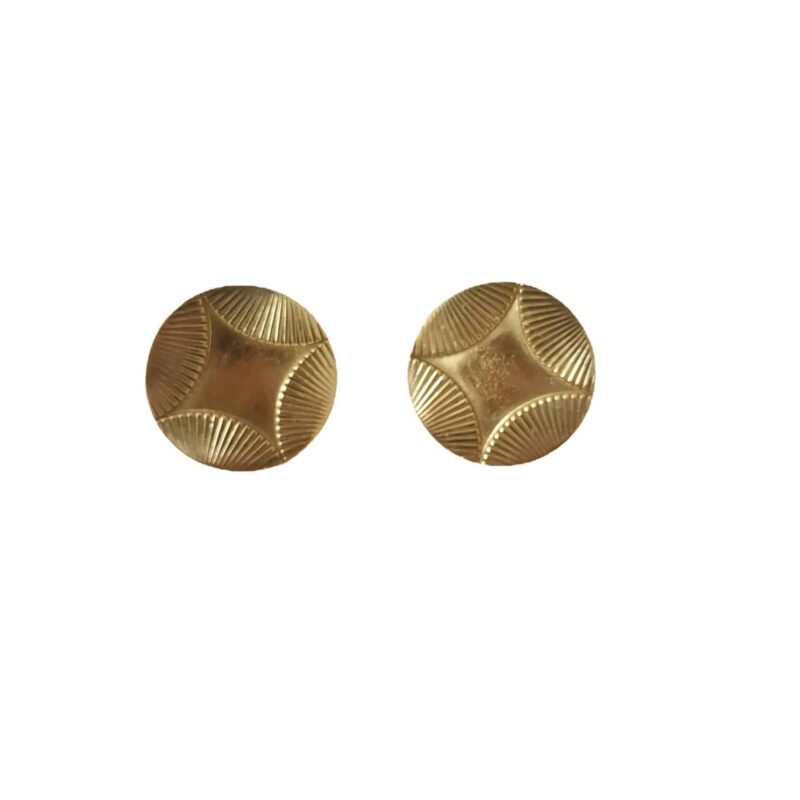 Tay nắm tủ đồng thau hoa văn cánh quạt SBD2396 3