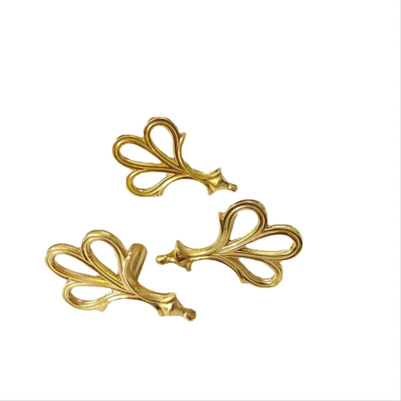 Tay nắm tủ đồng thau hoa văn hiện đại SBD7287 4