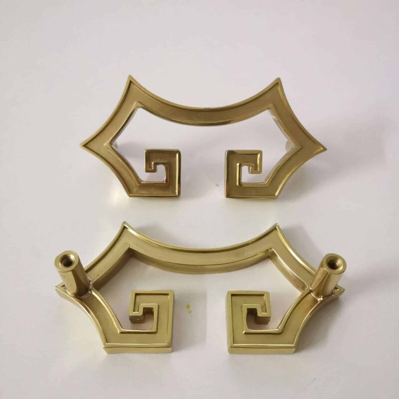 Tay nắm tủ đồng thau hoa văn lực điền SBD2124 7