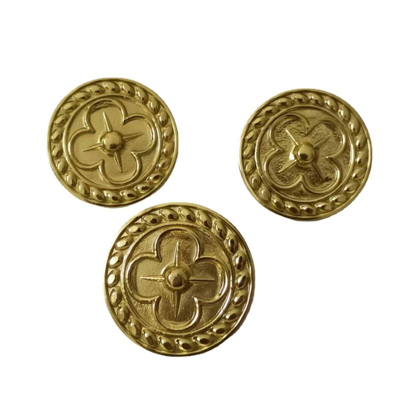 Tay nắm tủ đồng thau hoa văn sáng tạo SBD1232 4