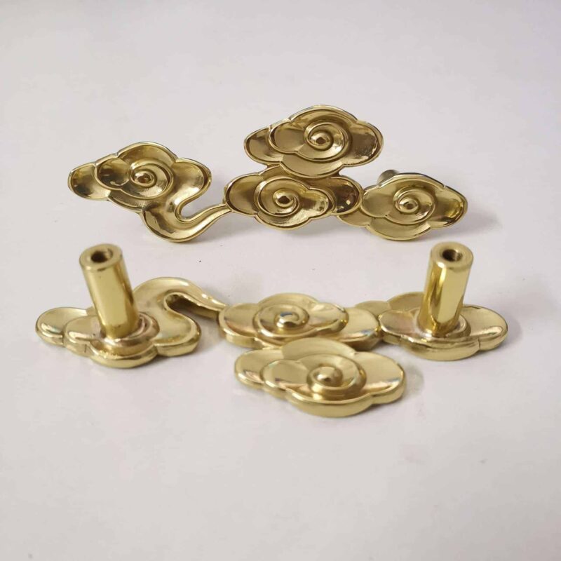 Tay nắm tủ đồng thau những áng mây trôi SBD1295 7