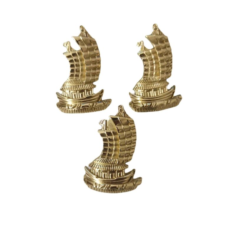Tay nắm tủ đồng thau thuyền buồm tinh sảo SBD4054 4