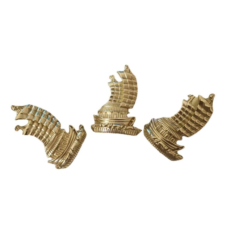 Tay nắm tủ đồng thau thuyền buồm tinh sảo SBD4054 3