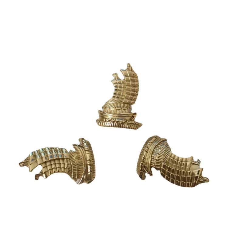 Tay nắm tủ đồng thau thuyền buồm tinh sảo SBD4054 6
