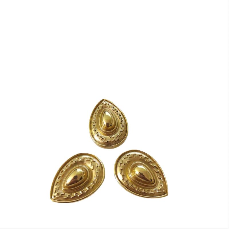 Tay nắm tủ đồng thau tim đào cách điệu SBD8590 4