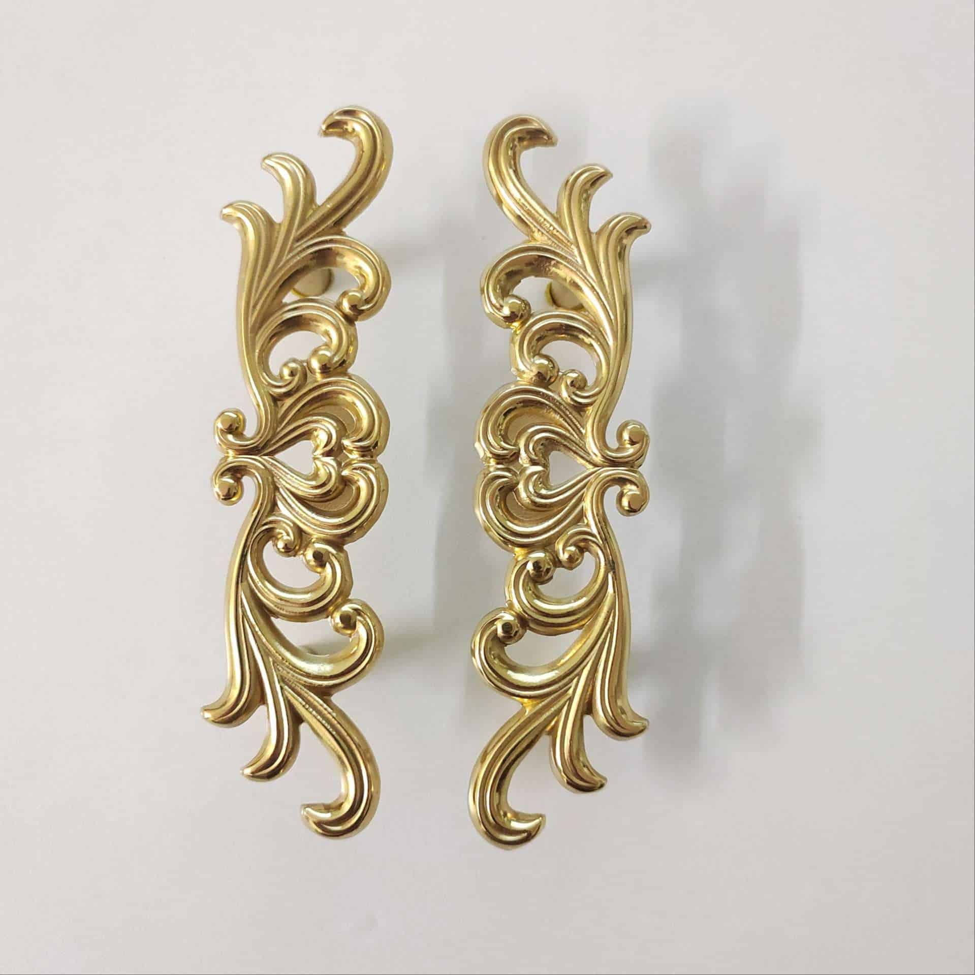 Tay nắm tủ đồng thau tình thương lan toả SBD3417 10