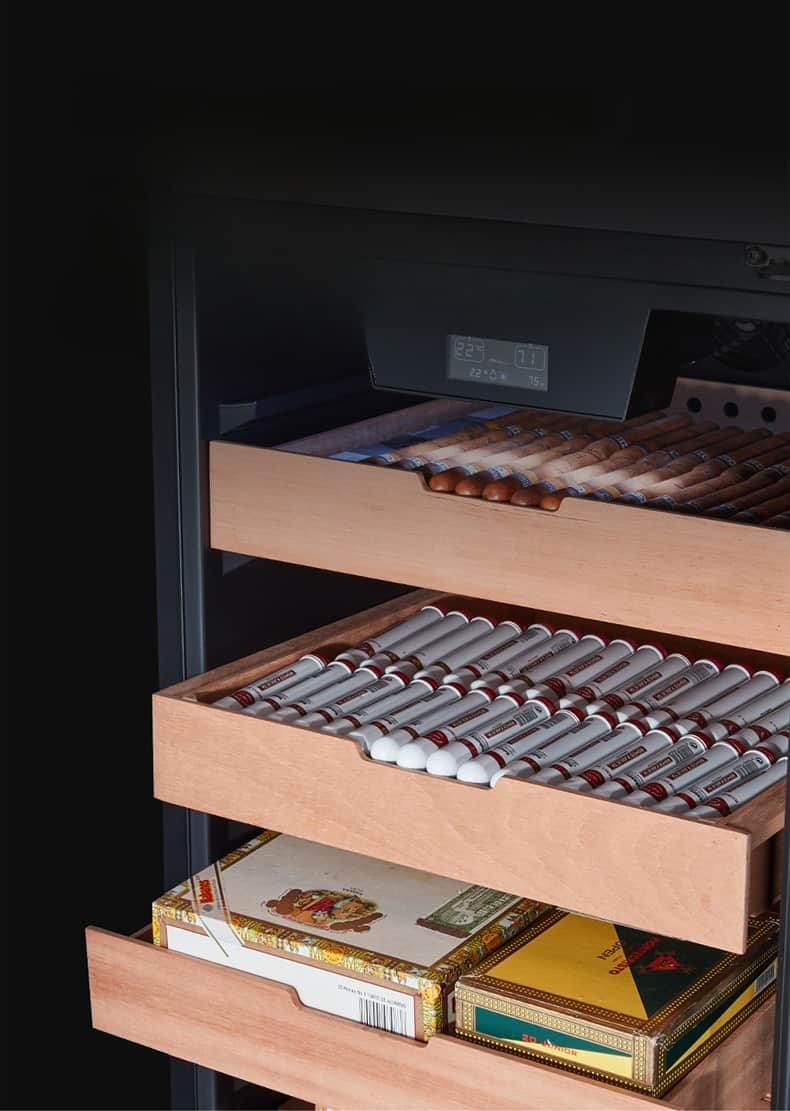 Tủ giữ ẩm cigar cao cấp Vinocave JC-200AH 10