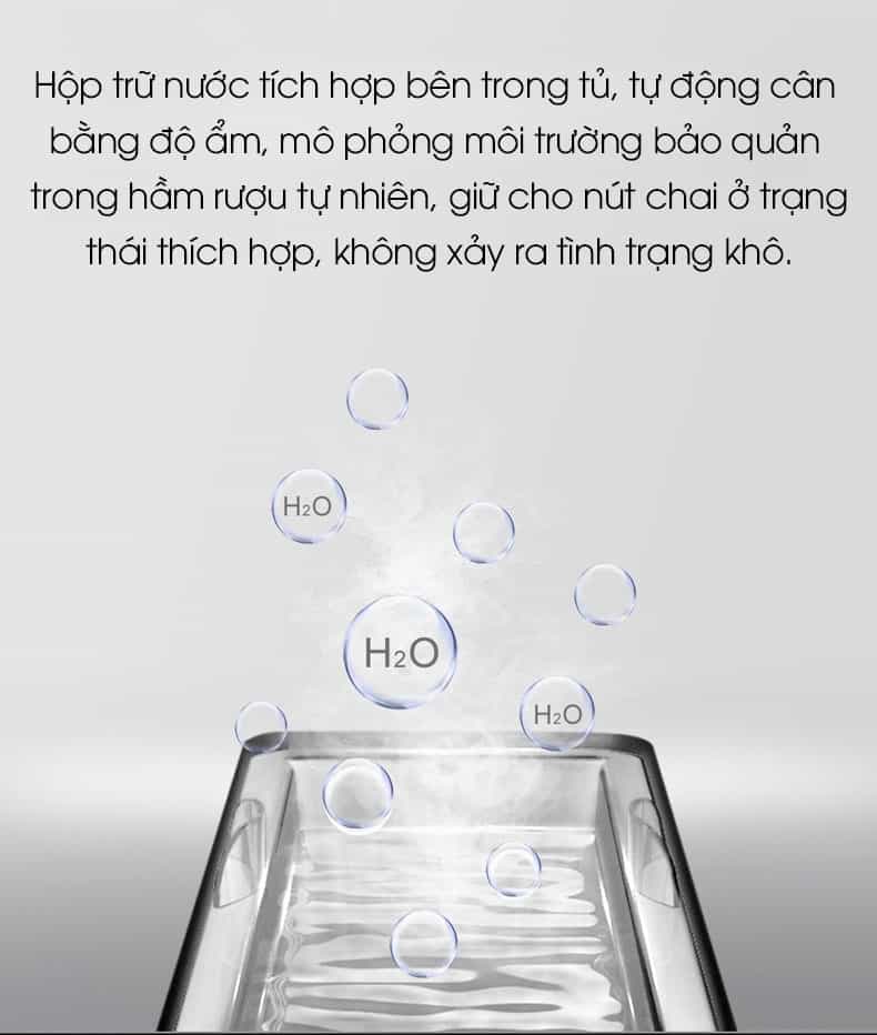 Tủ rượu vang mini Vinocave 18 chai SC-18AJP 11