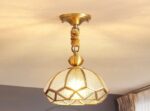 Đèn thả trần phòng khách bằng đồng trang trọng MC2059-1D