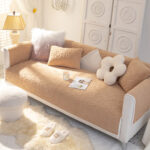 Drap bọc ghế sofa lông nhân tạo tim phấp phới YY0903