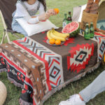 Khăn trải bàn picnic dã ngoại phong cách Boho YY1502Y