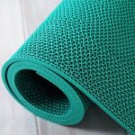 Thảm chống trượt nhà tắm nhựa PVC màu xanh lục NZC6551G