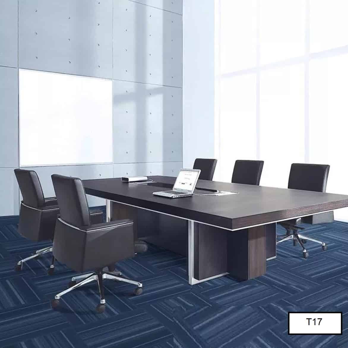 Thảm trải sàn văn phòng cao cấp màu xanh TXC1183B 10