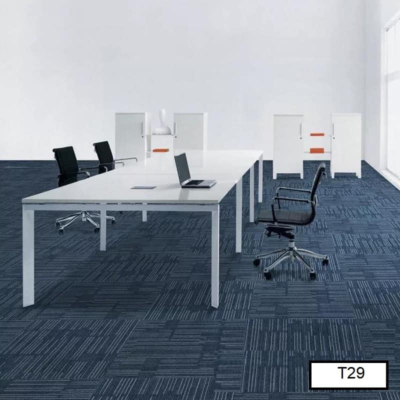 Thảm trải sàn văn phòng cao cấp màu xanh TXC1183B 11