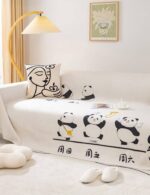 Tấm phủ ghế sofa Chenille quốc bảo Trung Hoa YY0820