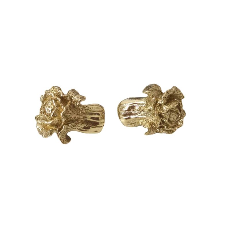 Tay nắm tủ đồng thau bắp cải bé con SBD6524 2