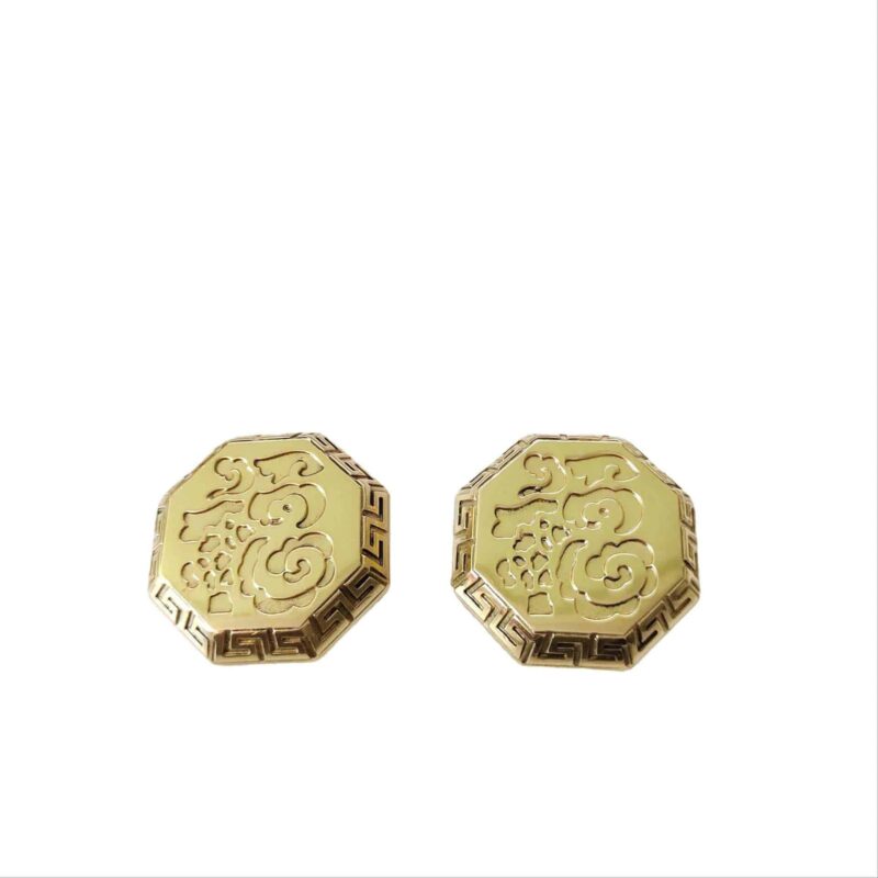 Tay nắm tủ đồng thau biểu tượng chữ Phúc SBD0058 7