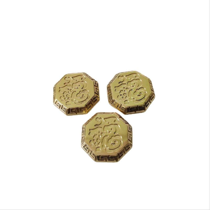 Tay nắm tủ đồng thau biểu tượng chữ Phúc SBD0058 6