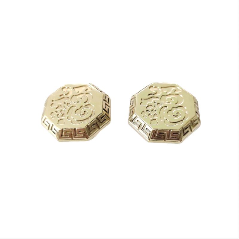 Tay nắm tủ đồng thau biểu tượng chữ Phúc SBD0058 2