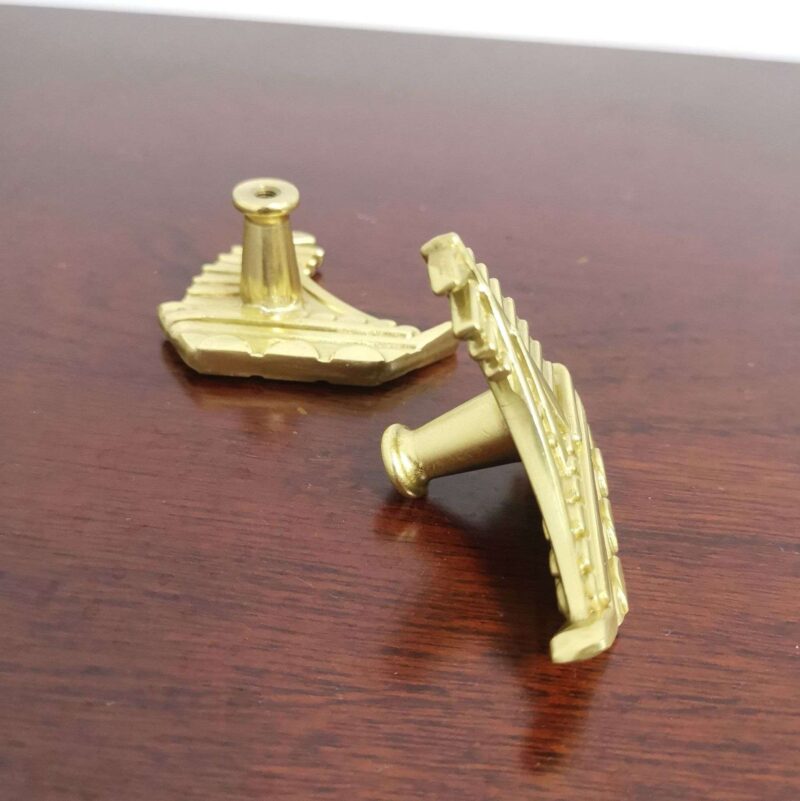 Tay nắm tủ đồng thau cánh buồm căng gió SBD0833 4