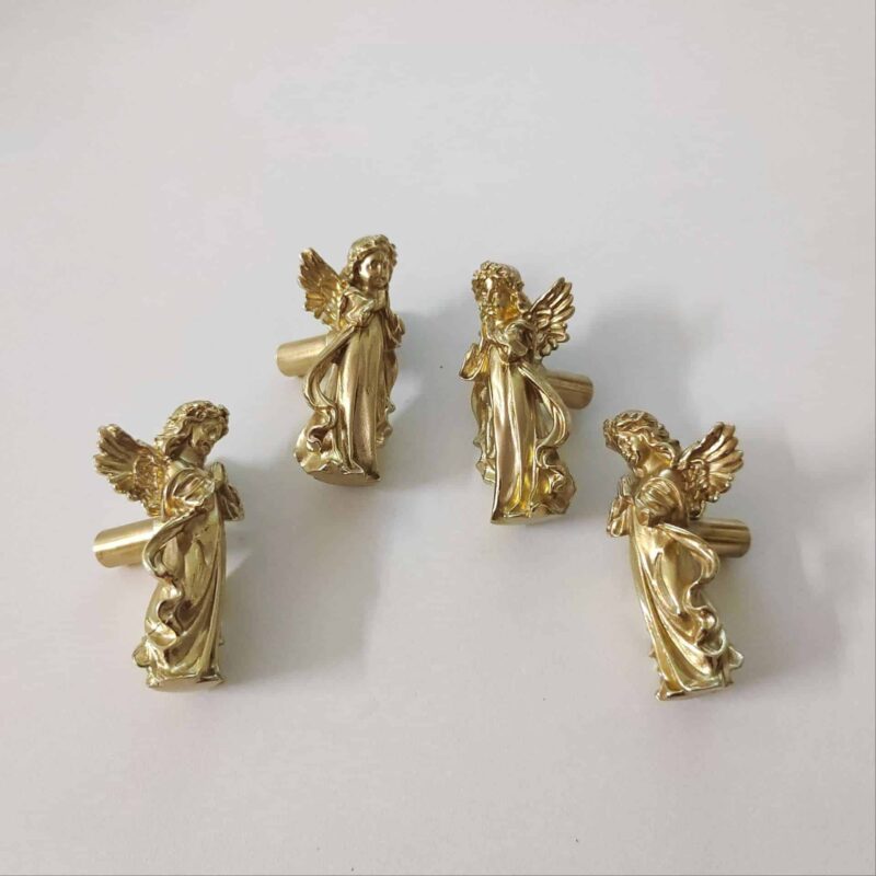 Tay nắm tủ đồng thau thiên thần đáng yêu SBD3180 6