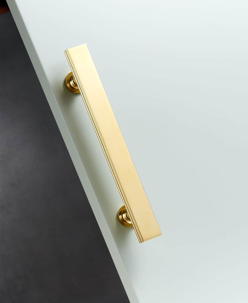 Tay nắm tủ quần áo hiện đại bằng đồng thau L1041 4