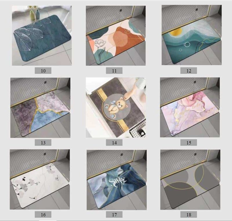 Thảm chống trượt tảo cát đa sắc NXS1682 2
