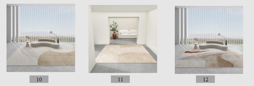 Thảm trải sàn hiện đại màu hoàng hôn TCD6208 29