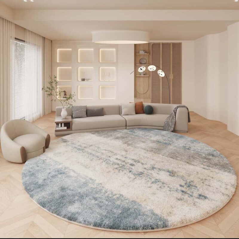 Thảm tròn tối giản hiện đại phong cách Bắc Âu TC0376 7