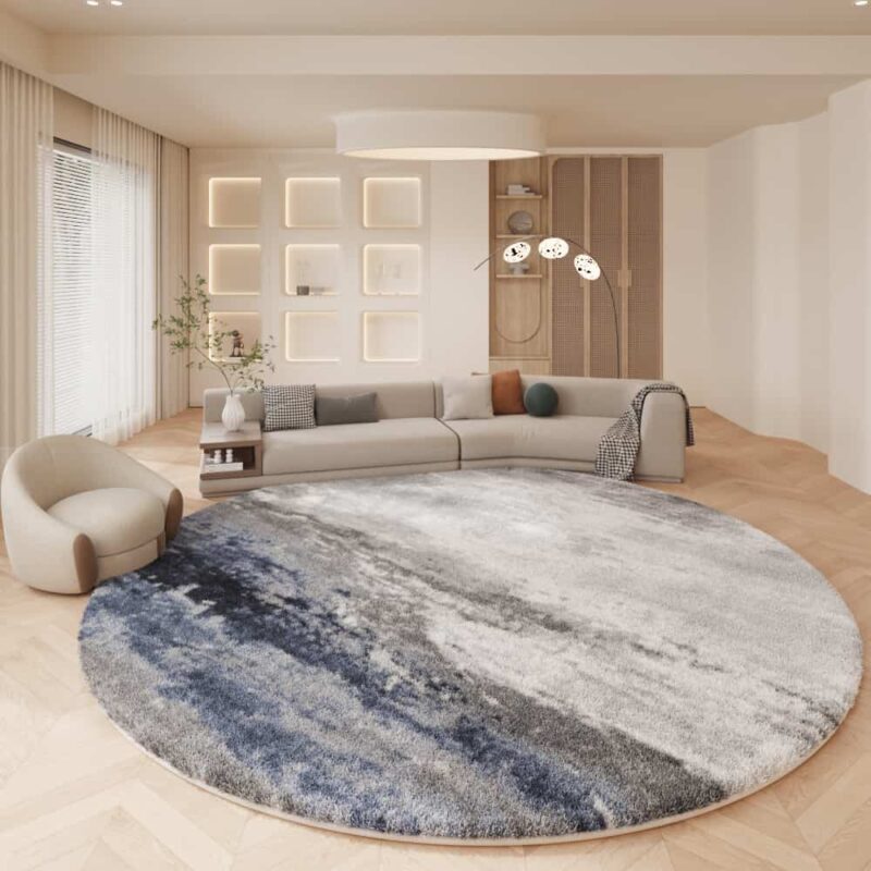 Thảm tròn tối giản hiện đại phong cách Bắc Âu TC0376 3