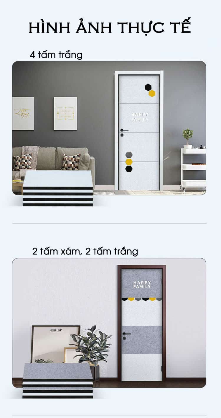 Tấm cách âm dán cửa bằng cao su chống cháy CH2731 23