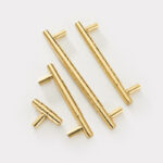 Tay nắm tủ quần áo hiện đại bằng đồng thau L3036H