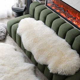 Đệm ghế sofa lông nhân tạo dày ấm cao cấp YY0140