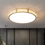 Đèn ốp trần đồng và acrylic phong cách tân thời ZH9442