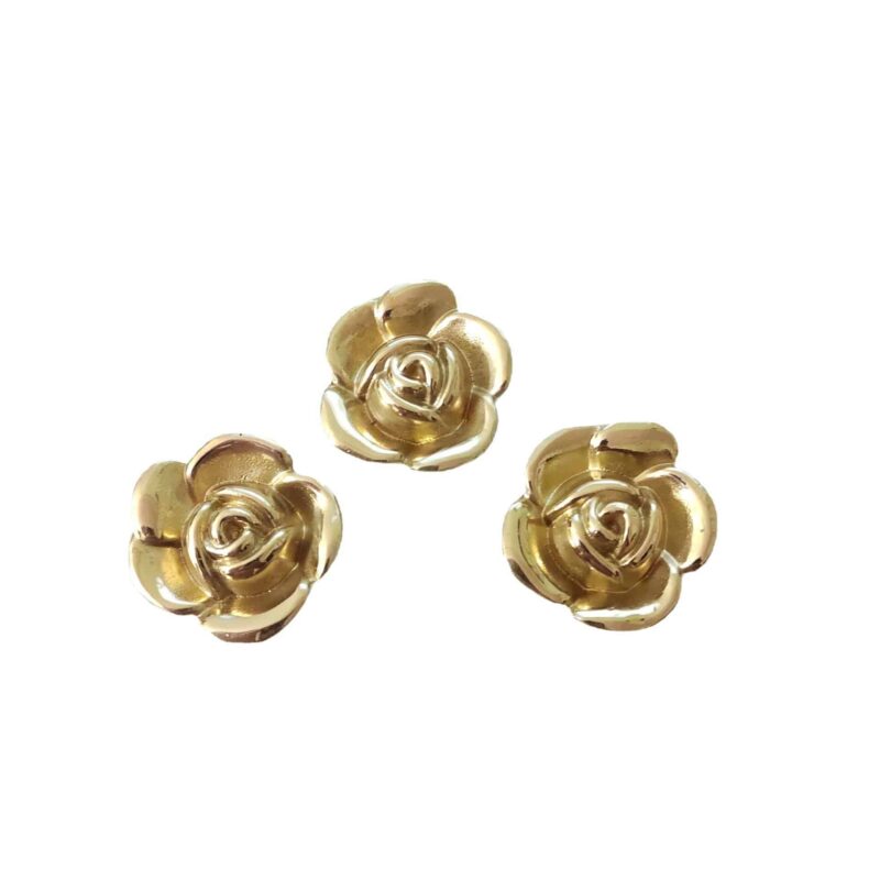 Tay nắm tủ bếp đồng thau hoa hồng cổ Huế SBD9704 3