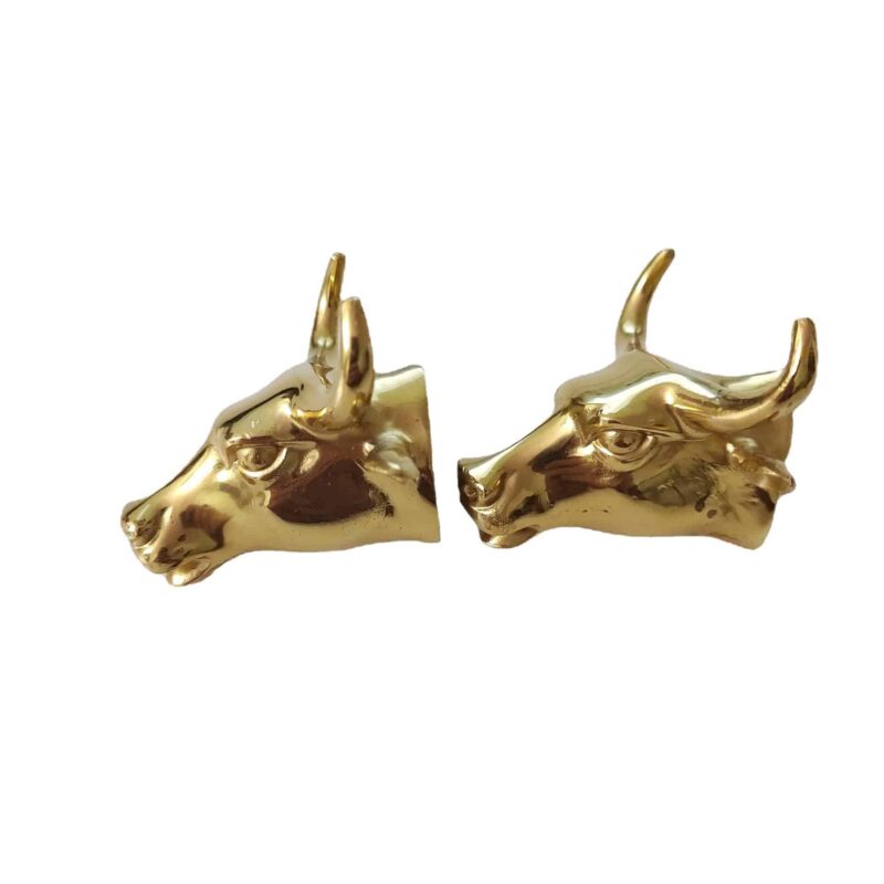 Tay nắm tủ đồng thau biểu tượng đầu bò SBD3837 3