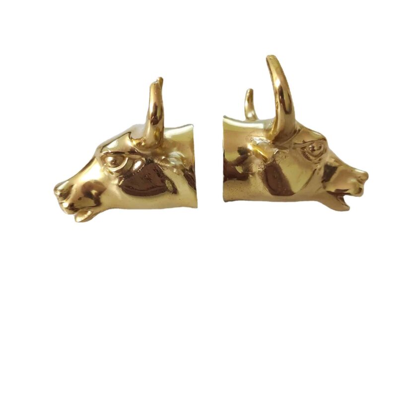Tay nắm tủ đồng thau biểu tượng đầu bò SBD3837 4